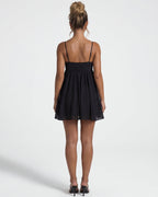 AINHOA - Minivestido babydoll de tirantes con vuelo e inclinación acampanada™