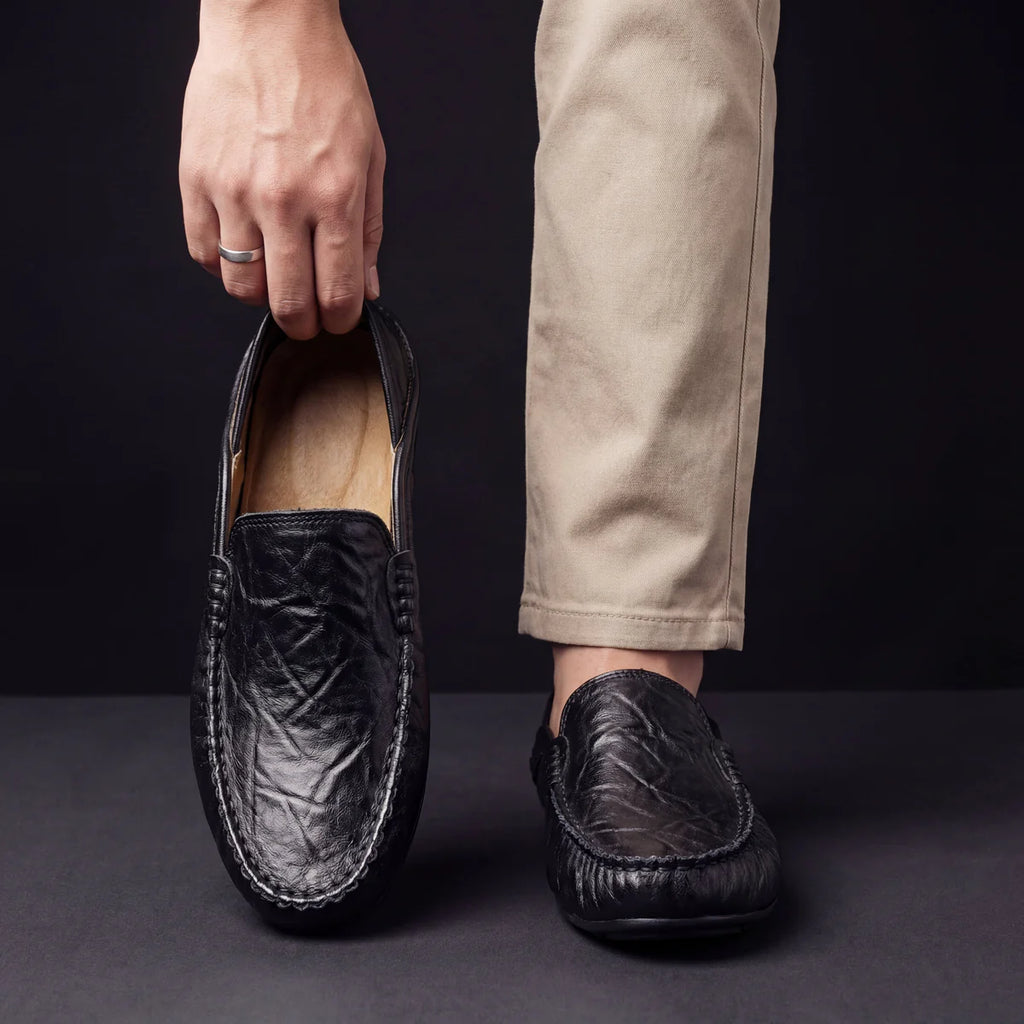 ERNESTO-Mocasines de piel™