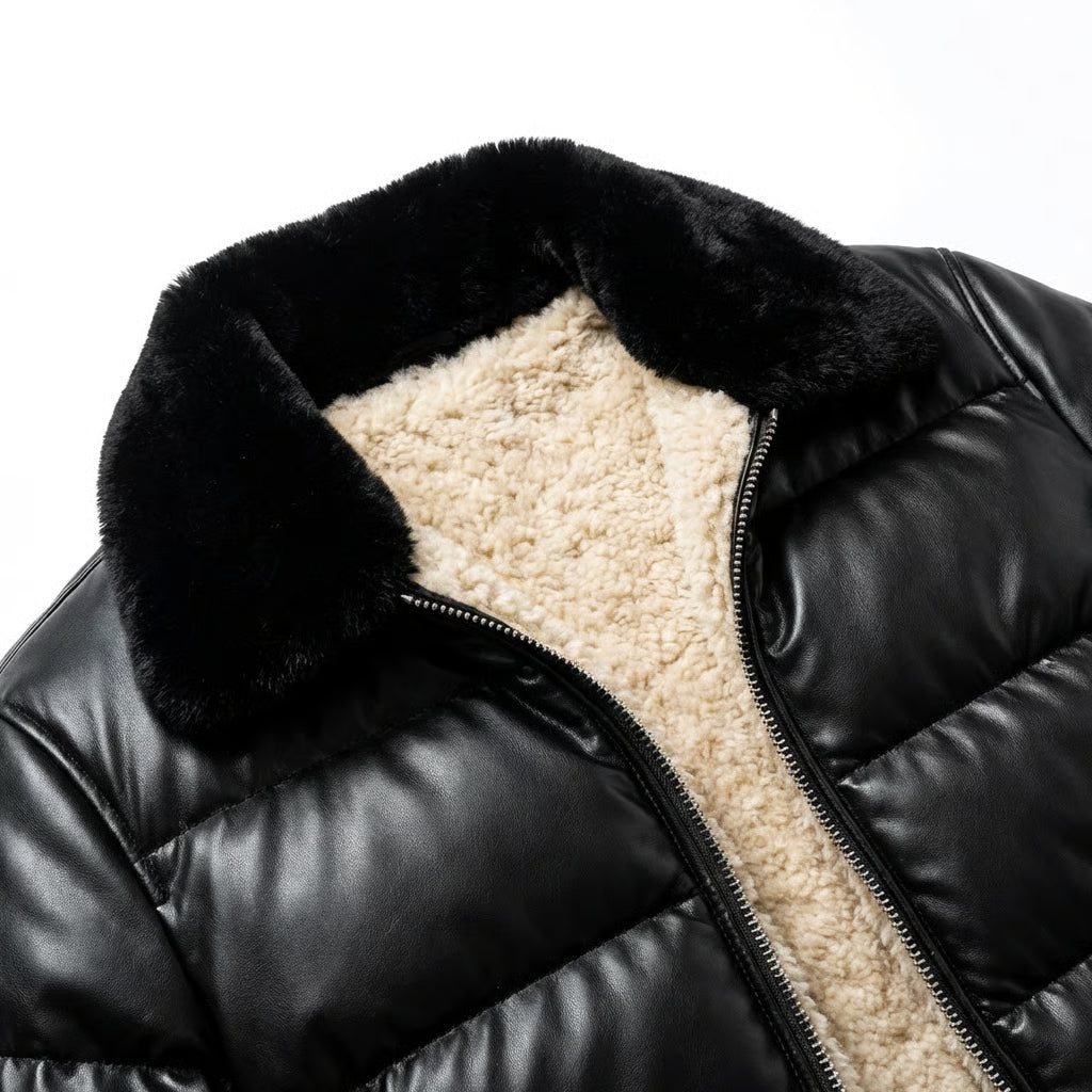 RAFA - Chaqueta acolchada con forro de borreguito™