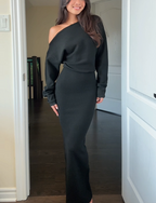 AYA - Vestido midi cruzado™