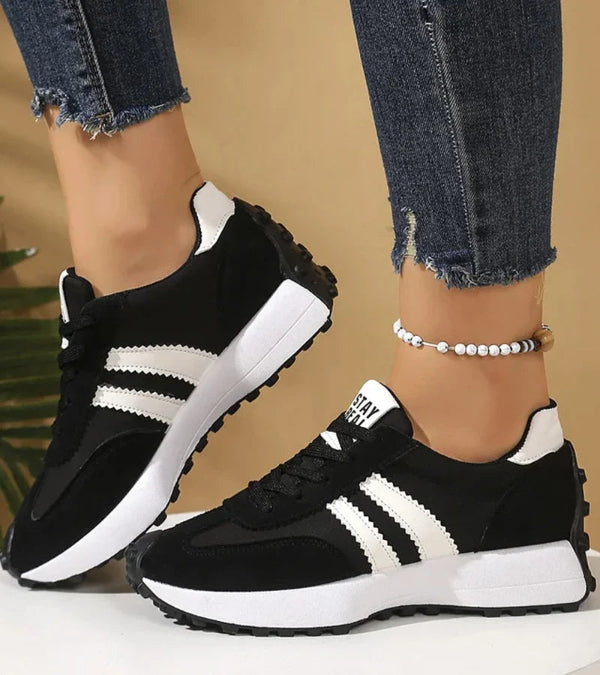 Babs | Comfortabele trendy sneakers met stabiele zool