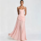 VALENTINA - Vestido largo drapeado™