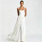 VALENTINA - Vestido largo drapeado™