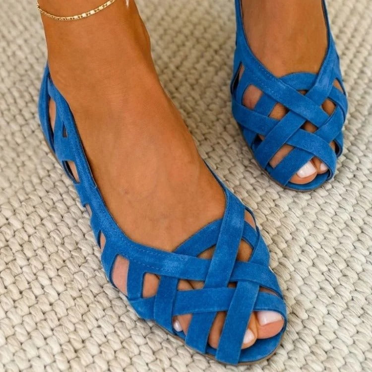 LIDIA-Sandalias Trenzadas Coloridas™