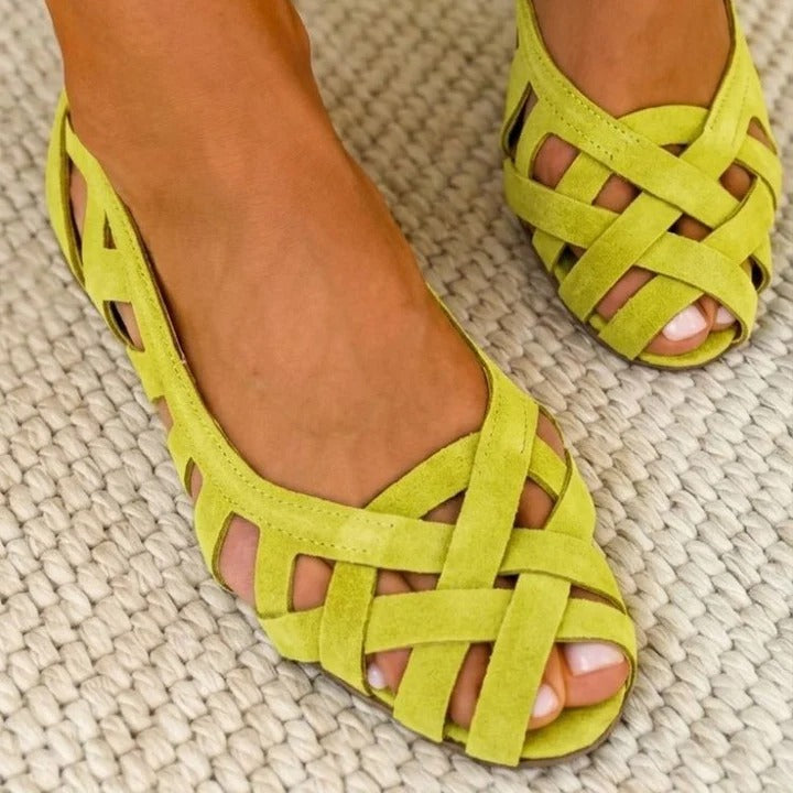 LIDIA-Sandalias Trenzadas Coloridas™