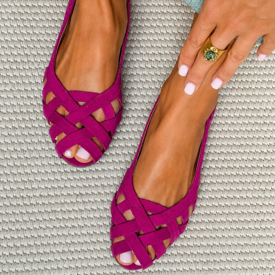 LIDIA-Sandalias Trenzadas Coloridas™