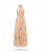 TATIANA-Vestido Veraniego con Escote Halter