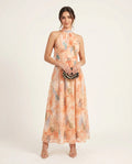 TATIANA-Vestido Veraniego con Escote Halter