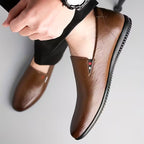 ALONSO - Zapatos ortopédicos de vestir sin cordones y diseño confort™