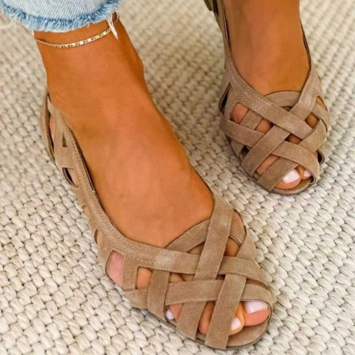 LIDIA-Sandalias Trenzadas Coloridas™