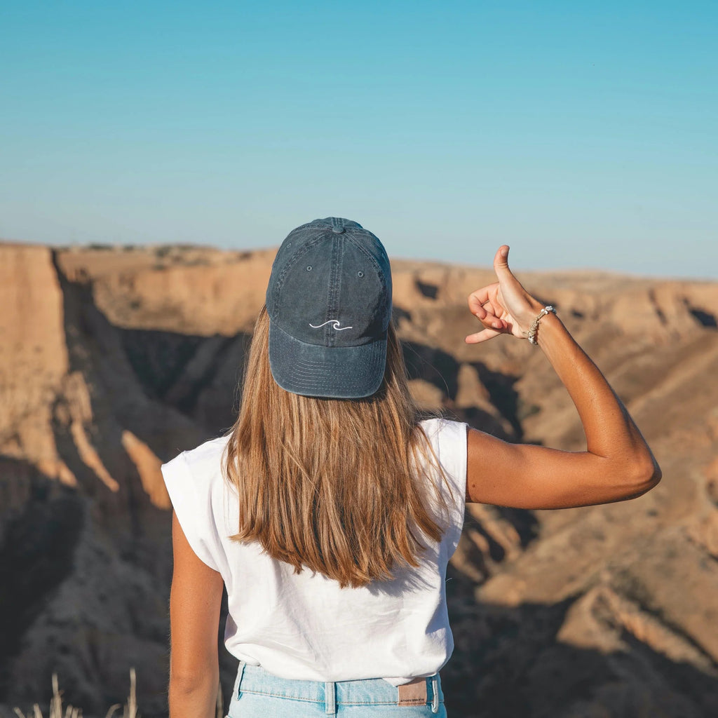 ALEXIS - Gorra con Estampado de Ola