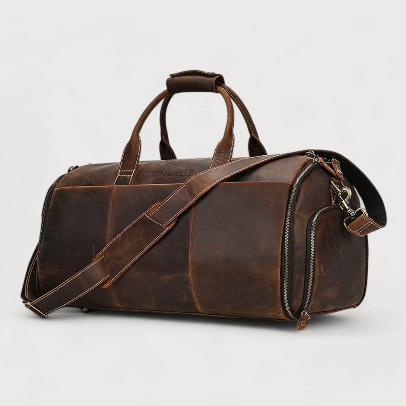 WILLY – Bolso Porta-Trajes Convertible en Cuero Premium (Bolso de mano)