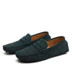 PABLO - Mocasines clásicos de ante con suela driver para hombre™
