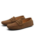 PABLO - Mocasines clásicos de ante con suela driver para hombre™