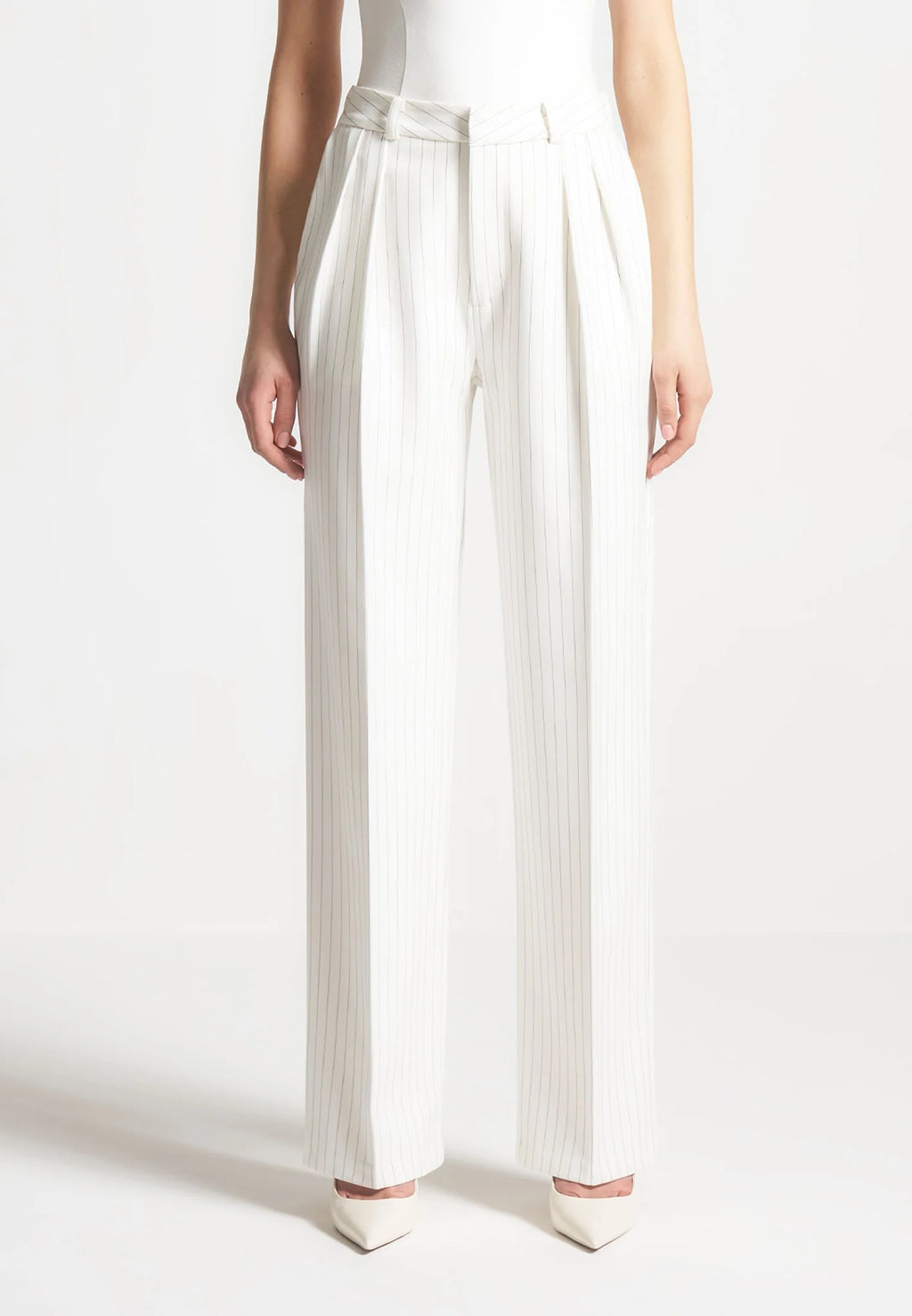 JULIA-Pantalón plisado elegante