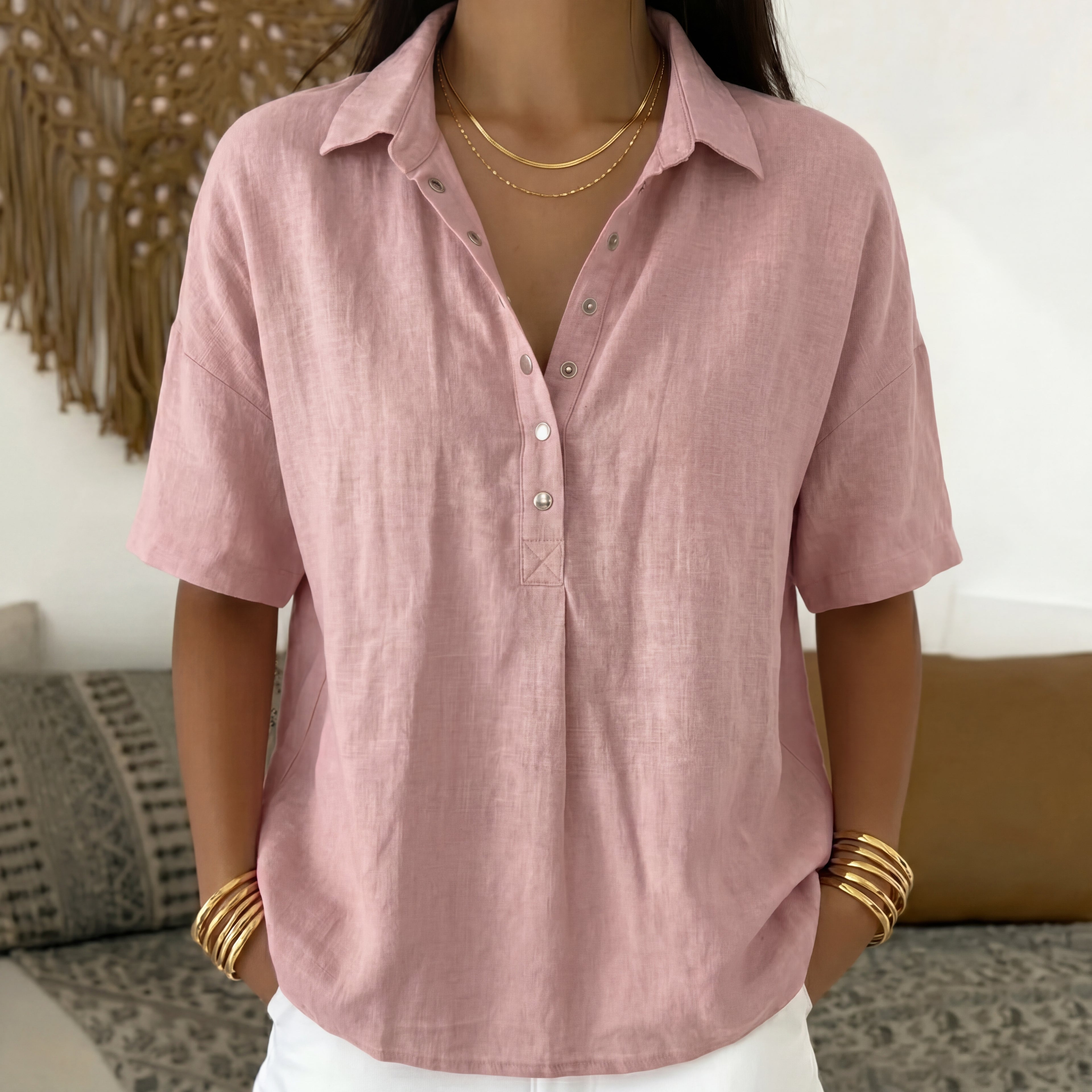 DENISA-Blusa Veraniega