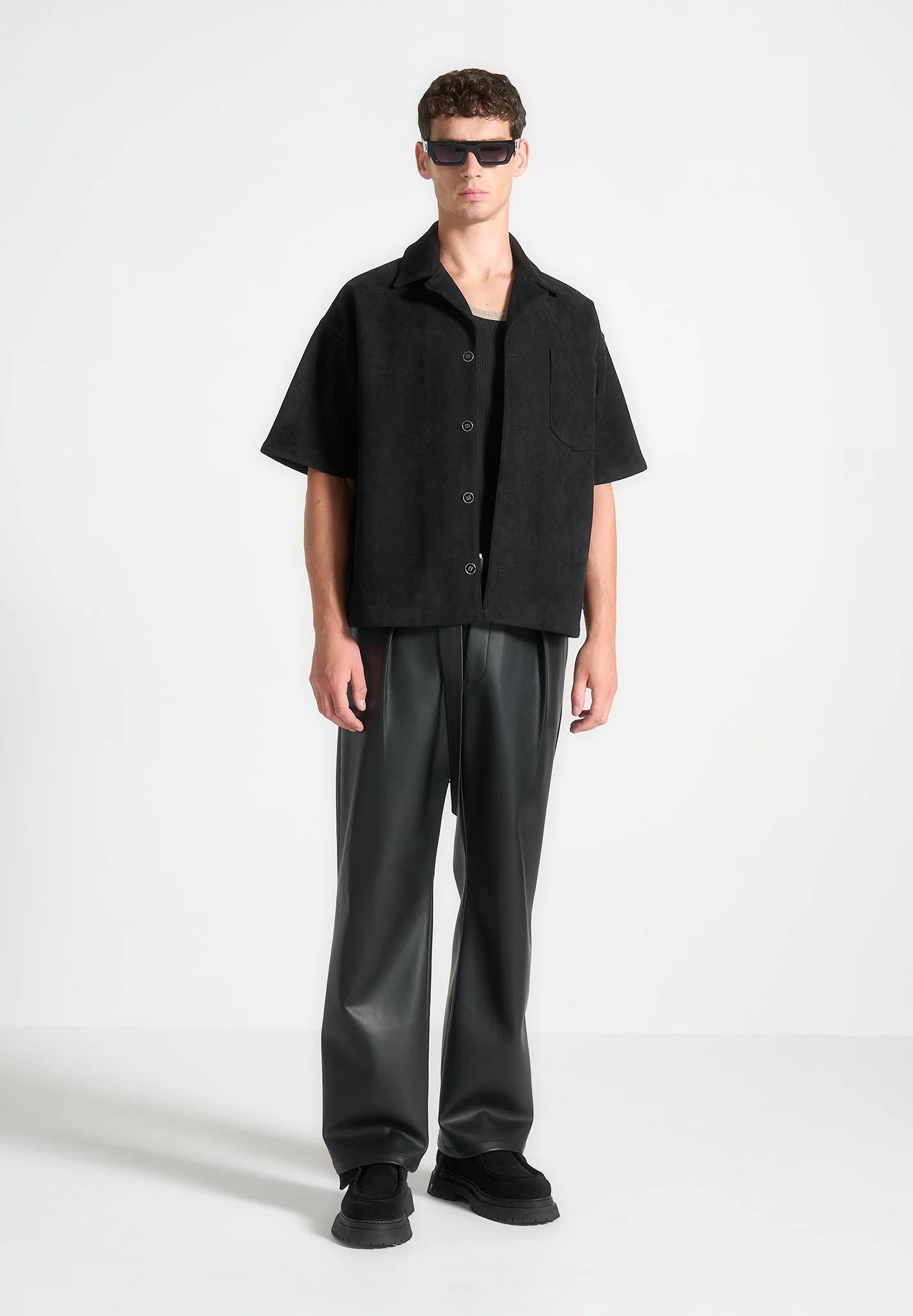 SERGIO-Pantalón Premium de Piel Vegana™