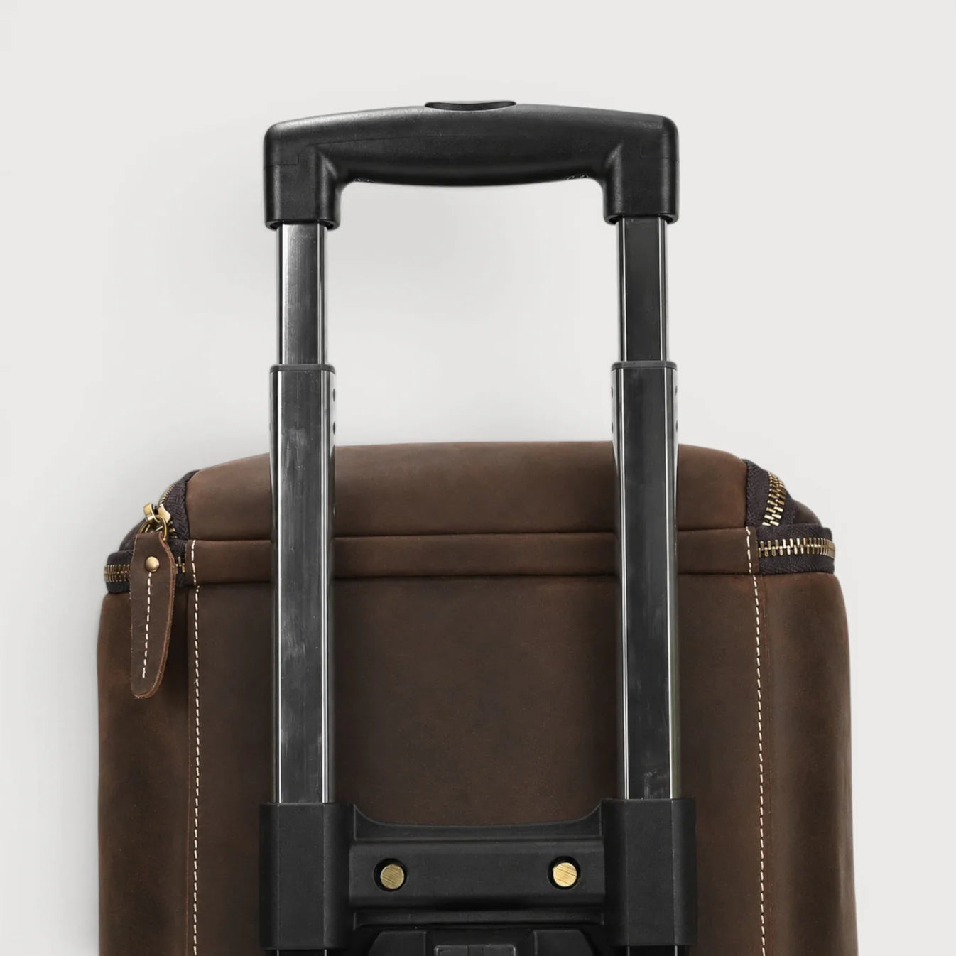 WILLY – Bolso Porta-Trajes Convertible en Cuero Premium (Ruedas)