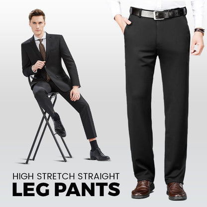 Pantalon à jambes droites