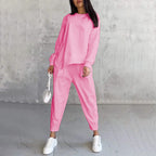 ZURI - Conjunto casual de dos piezas con sudadera holgada y pantalón jogger™