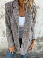 GABRIELA - Blazer punto cuadros™