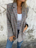 GABRIELA - Blazer punto cuadros™
