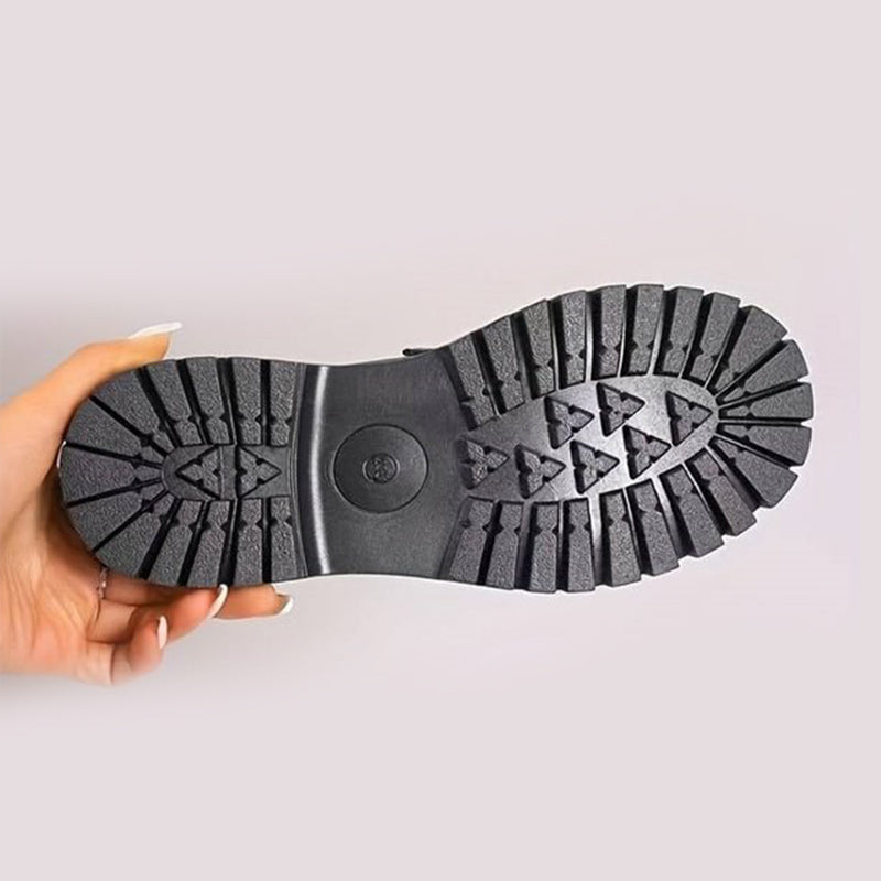 VEGA - Mocasines de plataforma dentada con suela gruesa y acabado antideslizante™
