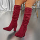 👢 Bottes à Talons Hauts pour Femmes - Design Élégant et Confortable pour Tenue de Soirée ou Bureau, Semelle Anti-Dérapante 💃✨
