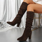 👢 Bottes à Talons Hauts pour Femmes - Design Élégant et Confortable pour Tenue de Soirée ou Bureau, Semelle Anti-Dérapante 💃✨