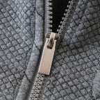 🔥Pull-over décontracté à demi-zip et à torsades pour homme