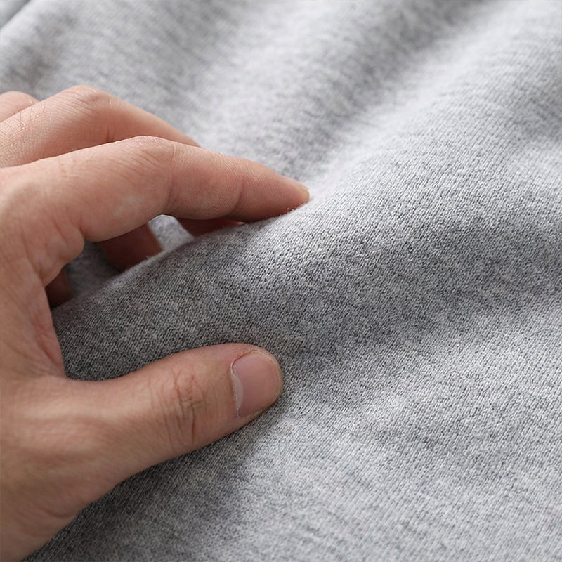 MATEO - Pantalones de chándal de felpa de corte holgado con cordón ajustable™