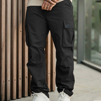PABLO - Pantalones cargo de vestir con corte recto y múltiples bolsillos™