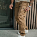PABLO - Pantalones cargo de vestir con corte recto y múltiples bolsillos™