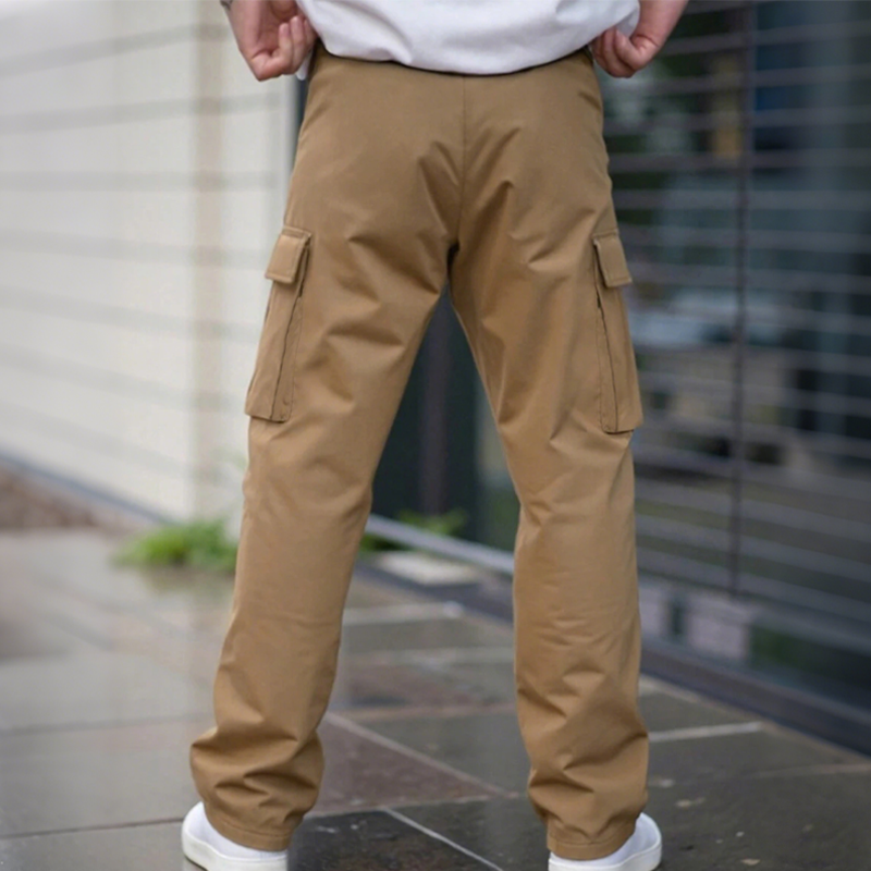 PABLO - Pantalones cargo de vestir con corte recto y múltiples bolsillos™