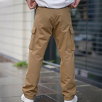 PABLO - Pantalones cargo de vestir con corte recto y múltiples bolsillos™