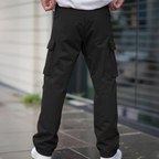 PABLO - Pantalones cargo de vestir con corte recto y múltiples bolsillos™