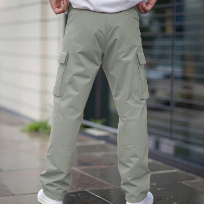 PABLO - Pantalones cargo de vestir con corte recto y múltiples bolsillos™