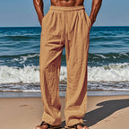 👖 PROMO LIMITÉE 50% DE RÉDUCTION ! ✨ Pantalon Lin pour Homme – Ample, Respirant, Ceinture Réglable ✨