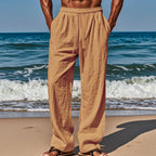 👖 PROMO LIMITÉE 50% DE RÉDUCTION ! ✨ Pantalon Lin pour Homme – Ample, Respirant, Ceinture Réglable ✨