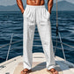 👖 PROMO LIMITÉE 50% DE RÉDUCTION ! ✨ Pantalon Lin pour Homme – Ample, Respirant, Ceinture Réglable ✨