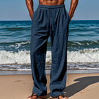 👖 PROMO LIMITÉE 50% DE RÉDUCTION ! ✨ Pantalon Lin pour Homme – Ample, Respirant, Ceinture Réglable ✨