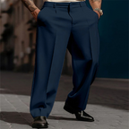 👖 50% DE RÉDUCTION ! ✨ Pantalon Ample à Pinces Décontracté pour Homme – Coupe Élégante, Confortable & Look Polyvalent 🔷