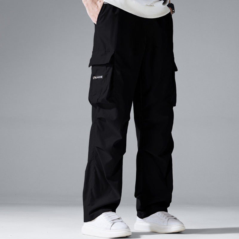LUCAS - Pantalones cargo tácticos de corte ancho con cintura elástica™