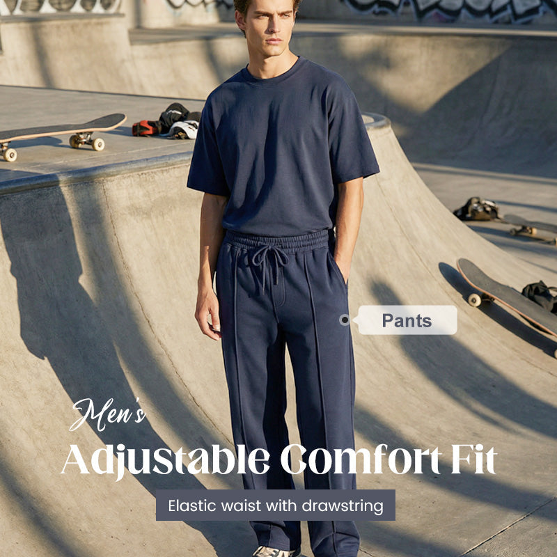 👖  Herren Freizeithose mit Geradem Bein – Bequem, Atmungsaktiv & Vielseitig!