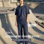 👖  Herren Freizeithose mit Geradem Bein – Bequem, Atmungsaktiv & Vielseitig!