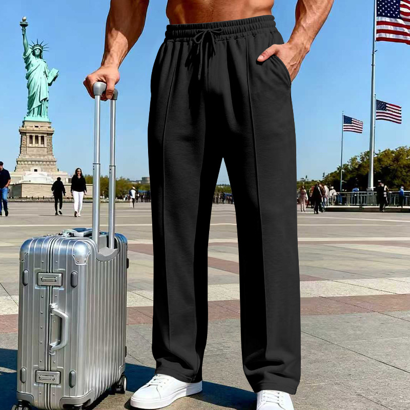 👖  Herren Freizeithose mit Geradem Bein – Bequem, Atmungsaktiv & Vielseitig!