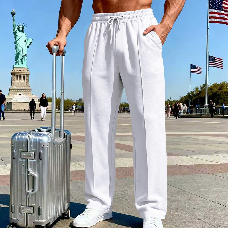 👖  Herren Freizeithose mit Geradem Bein – Bequem, Atmungsaktiv & Vielseitig!