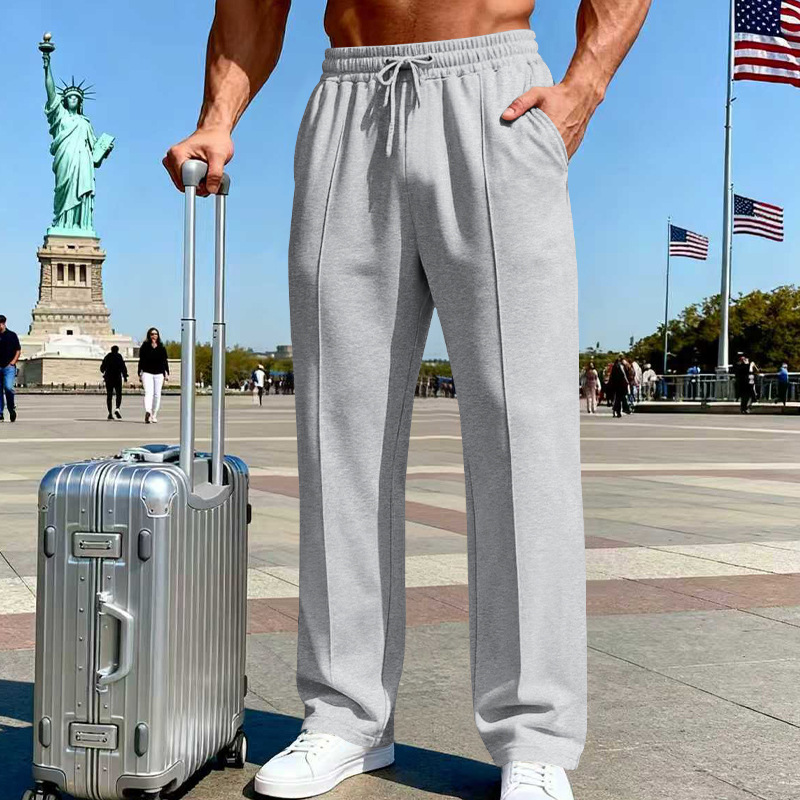 👖  Herren Freizeithose mit Geradem Bein – Bequem, Atmungsaktiv & Vielseitig!