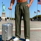 👖  Herren Freizeithose mit Geradem Bein – Bequem, Atmungsaktiv & Vielseitig!