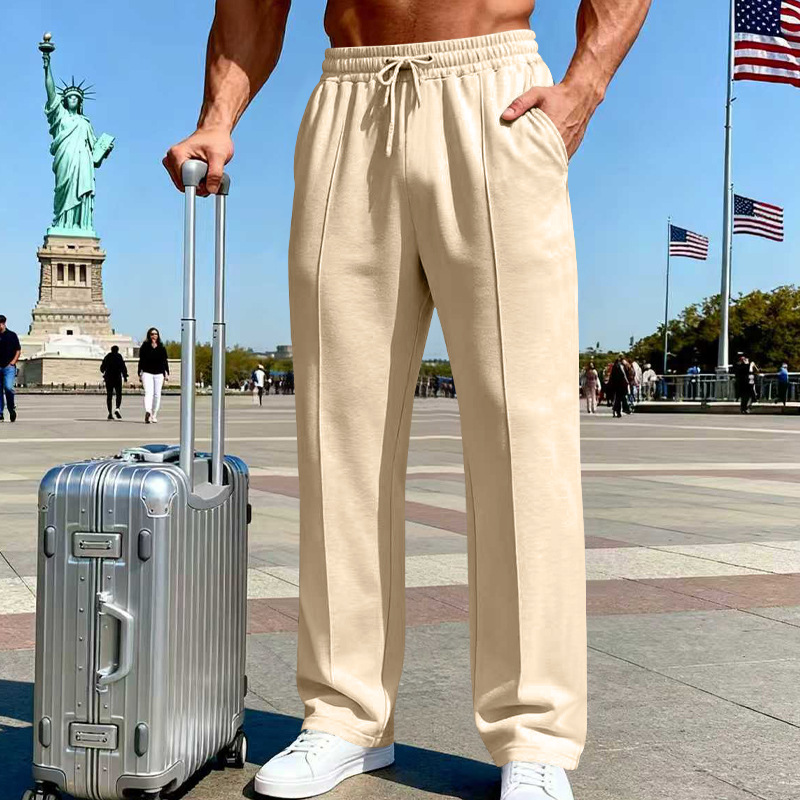 👖  Herren Freizeithose mit Geradem Bein – Bequem, Atmungsaktiv & Vielseitig!